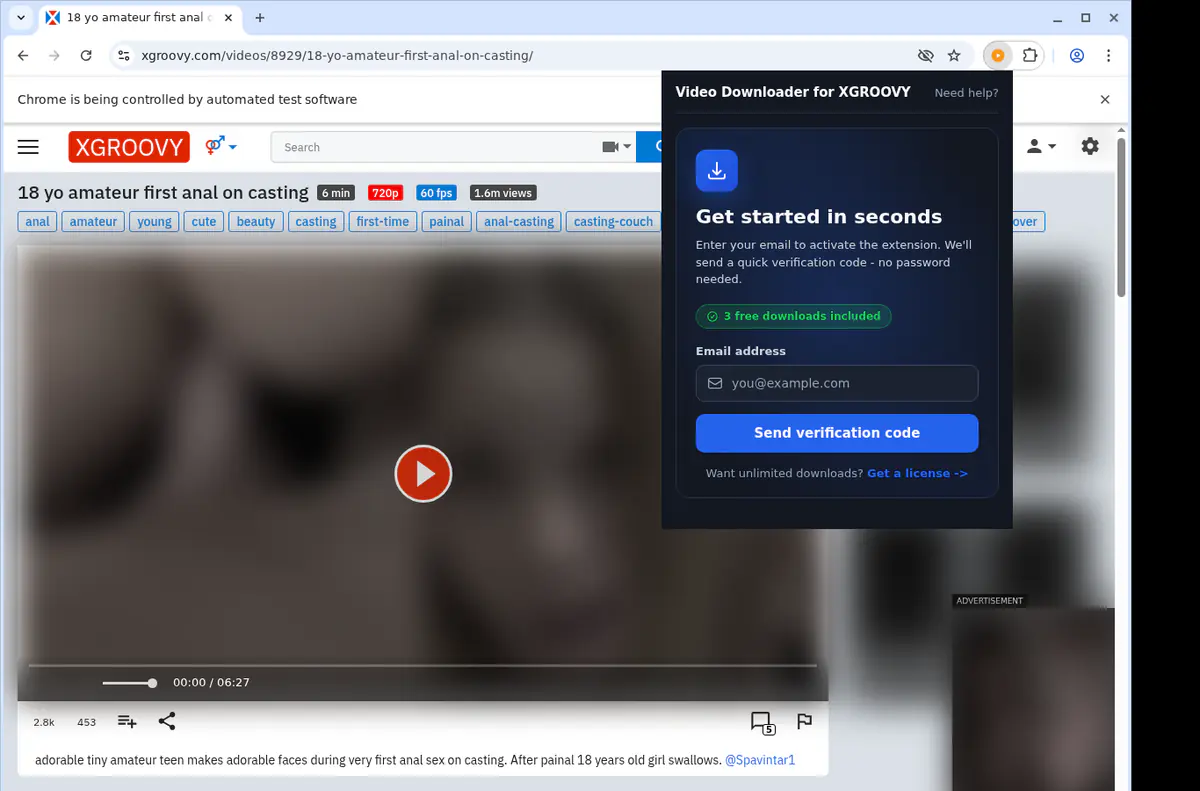 XGroovy Video Downloader screenshot 5